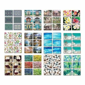 NEW CINNAMON PLACEMATS SET 6 Cork Backed Place Mats Heat Resistant - Picture 1 of 630