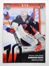 2018-19 Sereal Premium KHL 2017-18 SILVER Foil #AVG-001 Dominik Furch 08/10