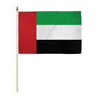 1 Dozen United Arab Emirates Flags 12X18in Stick Flag Uae Flag