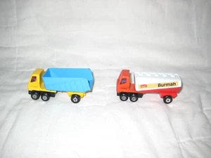 Lote Matchbox 1973 con camión articulado casi nuevo #53 y petrolero de gasolina autopista #63 en muy buen estado - Imagen 1 de 6