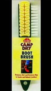 Kiwi Camp BOTA SECA CEPILLO gamuza botas nobuck limpiador zapatos herramienta de limpieza multiusos - Imagen 1 de 4