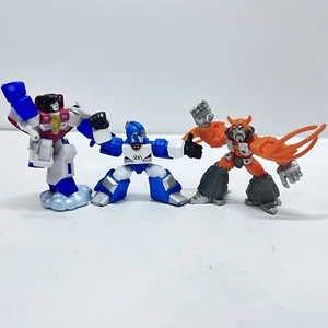 Transformers Robot Heroes G1 Series 2007 Release Mirage Vs Starscream & Unicorn - Picture 1 of 4