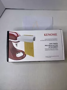 Kenome 3-teiliges Nudelwalzen & Fräser-Set, Ständermischer Aufsatz Neu im Karton. Universal - Bild 1 von 5