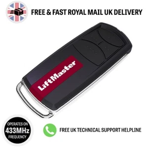 LiftMaster TX4UNIF / TX4UNIS / TX4UNI Universal Remote Control 4 Button 433 MHz - Picture 1 of 1