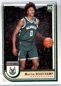 2022-23 Hoops Winter #254 MarJon Beauchamp Milwaukee Bucks - Picture 1 of 2