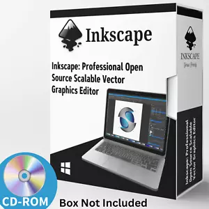 Inkscape Pro Illustrator - Vector Graphic Design Software for Windows on CD-ROM - Picture 1 of 12