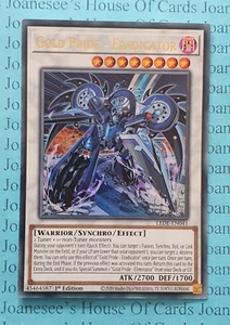 LEDE-DE041 Goldstolz - Auslöscher Ultra Rare Yu-Gi-Oh Karte 1. Auflage Neu - Bild 1 von 3