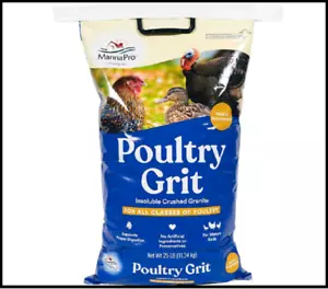 Chicken Supplies | Chicken Grit, Grit for Chicken Food | 25 Pounds - Picture 1 of 5