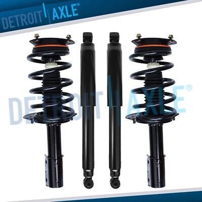 Amortiguadores traseros de resorte helicoidal de puntales delanteros 2x2 para Pontiac Aztek 2001-2005 Foto 1 de 4