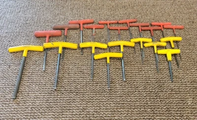 20 Bondhus Eklind Standard Sae T-Handle Balldriver Hex Wrench Tool Set - Image 1 of 4