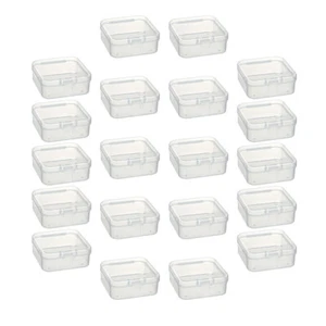 Caja de Almacenamiento 20 Piezas Mini Organizador Contenedores con Tapas Transparente - Imagen 1 de 10