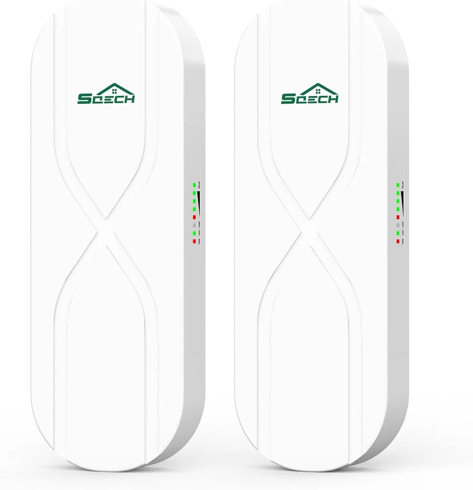 WB503X-S 5.8G Wireless Bridge, 3KM PTP/PTMP, Dual 100Mbps LAN, POE - NIB - Image 1 of 4