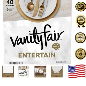 Embossed 3-Ply Disposable Napkins for High-End Dining Experiences, Pack of 320 - Picture 1 of 12