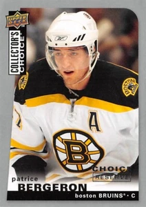 2008-09 Collector's Choice Reserve Silver #139 Patrice Bergeron - Picture 1 of 2