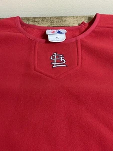 Majestic • St. Louis Cardinals LS Pullover | World Series 2004 | Men’s Size XL - Picture 1 of 9