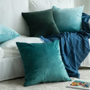 Luxury Velvet Throw Pillow Cushion Cover For Home Sofa Decor And Decorative Gift - Picture 1 of 37
