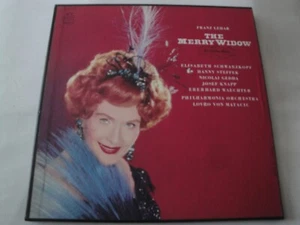 Franz Lehar: The Merry Widow VINYL BOX SET 1963 ANGEL RECORDS - Picture 1 of 2