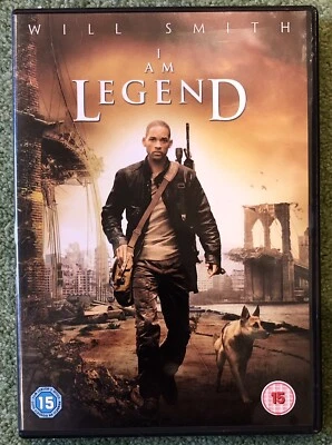 I Am Legend DVD (2008) Will Smith, Lawrence (DIR) cert 15, UK (region 2) - Image 1 of 3