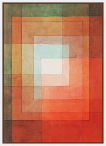 Modern Artist Paul Klee Polyphones Abstract Counted Cross Stitch Pattern - Picture 1 of 10