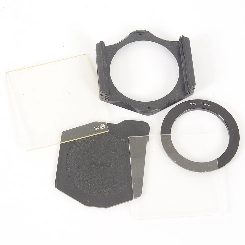 COKIN A (S) SERIES FILTER HOLDER + SK230 & C-SPOT DIFFUSER + 49mm ADAPTER #AB839 - Image 1 of 1
