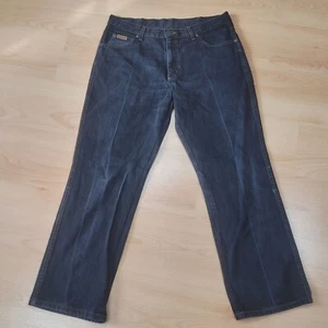 Wrangler Denim Jeans Regular Fit Hose Herren Gr W36 L30 Schwarz 0012 - Bild 1 von 12