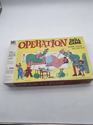 Vintage Operation Board Game 1965 Milton Bradley 1piece Missing  - Image 1 of 4