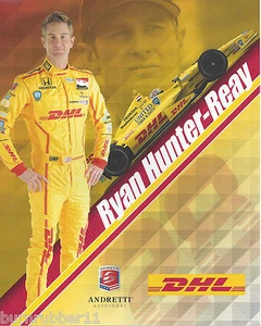 Postal de la serie 2014 Ryan Hunter-Reay "DHL ANDRETTI #28 sin NASCAR IZOD INDY CAR - Imagen 1 de 1