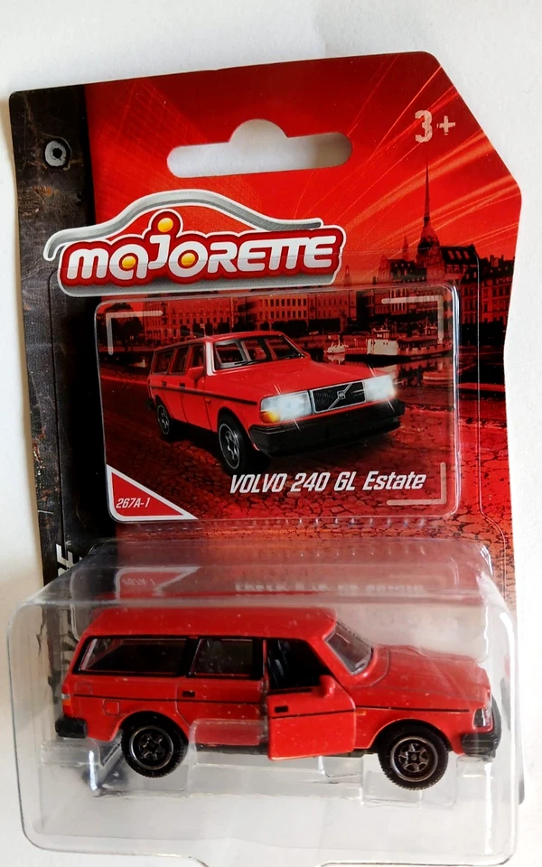 Majorette Coches Vintage Volvo 240 Gl Estate [Dz.1] - Imagen 1 de 1