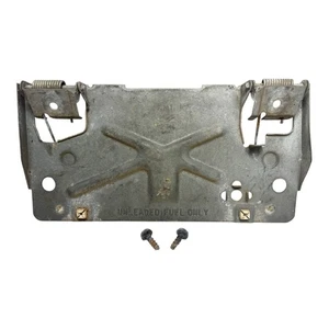 80-92 Cadillac Fleetwood Brougham Rear License Plate Mount Fuel Door Bracket OEM - Picture 1 of 9