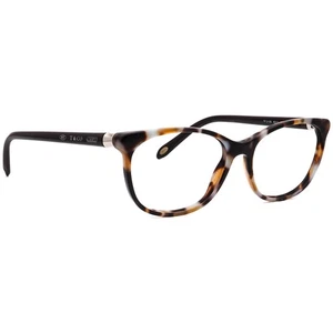 Tiffany & Co. Eyeglasses TF 2135 8212 Dark Havana Spotted Blue Italy 54[]16 140 - Picture 1 of 6