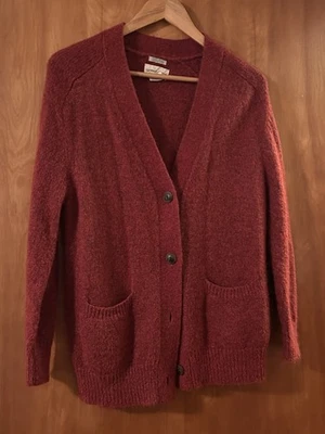 Cárdigan Denim & Supply Ralph Lauren mezcla de lana mohair botón para mujer bolsillos en S Foto 1 de 2