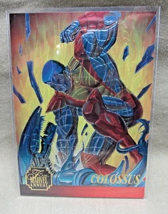 1995 Flair Marvel Annual Chromium Colossus Chase Card # 12 NM/M Fleer Insert - Bild 1 von 2