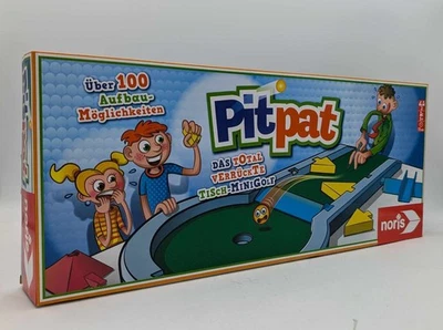 Noris Pitpat Total verrücktes Tisch Minigolf Über 100 Aufbau Möglichkeiten NEU - Bild 1 von 4