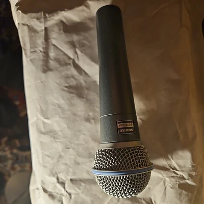 SHURE/ BETA 58A DYNAMISCHES GESANGSMIKROFON Silber - Bild 1 von 4
