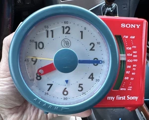 Mi primera radio despertador Sony vintage años 90 ICF-A6500 ¡EXCELENTE limpio! - Imagen 1 de 7