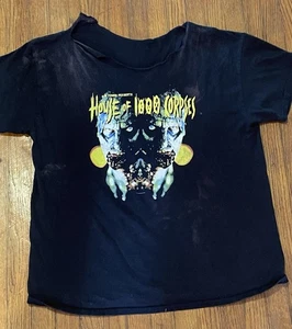 House of 1000 Corpses Rob Zombie Horror Movie T-shirt Mens Large Thrashed 2002 - Picture 1 of 5