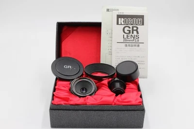 Ricoh GR Lens 28mm f/2.8 L39 LTM Leica Mount + 28mm Viewfinder From JP #10799 - Image 1 of 4