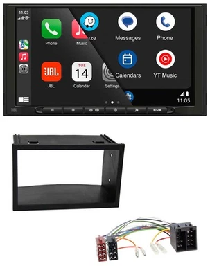 JBL MP3 DAB Bluetooth USB 2DIN Autoradio für VW Golf 4 Polo T4 Fox Passat ISO - Bild 1 von 4