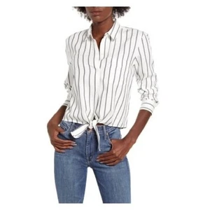 Rails Val Tie Front Shirt Storm Stripe NEW NWT Size Small - Picture 1 of 10