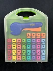 Fiskars Teeny Tiny Cassette Punch Paper Punch 36 Total Punches Seasonal 2005 - Picture 1 of 7