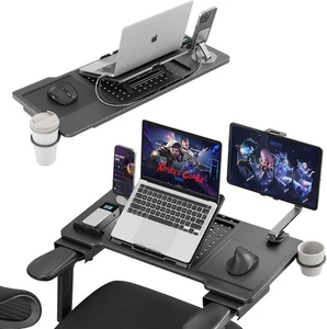 Laptop Table Desk Tray, Portable & Space-Saving Laptop Stand for Working B143 - Afbeelding 1 van 8