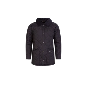 (Kids) Barbour Liddesdale Quilted Jacket Black - Picture 1 of 4