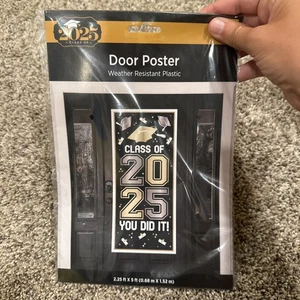 Class Of 2025 Door Poster- NEW in Package 🎓 - Picture 1 of 9