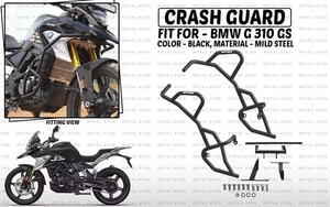 Ajuste para BMW G310 "GS negro protector contra choques con accesorios" - Imagen 1 de 11