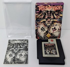 Tiles of Fate (Nintendo NES, 1990) Complete w/ Box & Manual - Tested & Working!