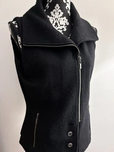 Icelandic Design Women's Wool Zip/Button Boiled Wool Best Size Médium - Picture 1 of 8