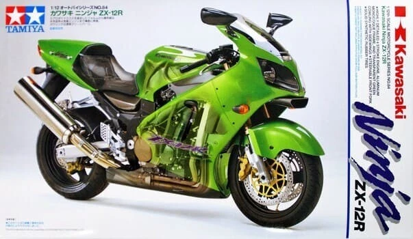 Tamiya 14084 Kawasaki Ninja ZX-12R 1/12 - Imagen 1 de 1