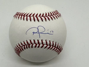 Rhys Hoskins Autographed ROMLB Rawlings Baseball Philadelphia Phillies Fanatics - Picture 1 of 2