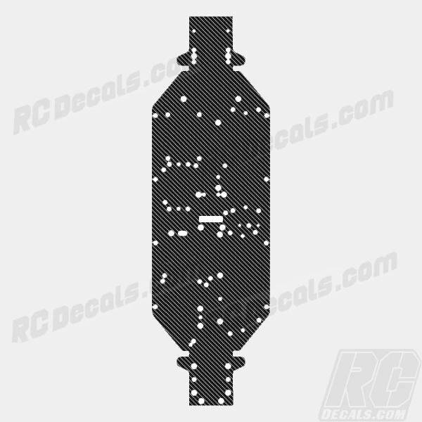 Losi DBXL-E 2.0 Buggy Chassis Protector Graphic Decal Stickers Carbon Fiber 1/5 - Image 1 of 1