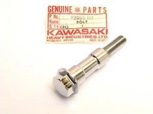 OEM Kawasaki 92003-117 Chrome Change Pedal Shifter Bolt H1 H1-A H2 92003117 NOS - Picture 1 of 3